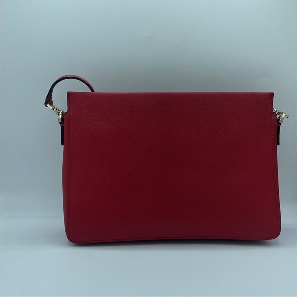 Kate Spade Red Crossbody Bag with Gold Hardware - Picture 3 of 5